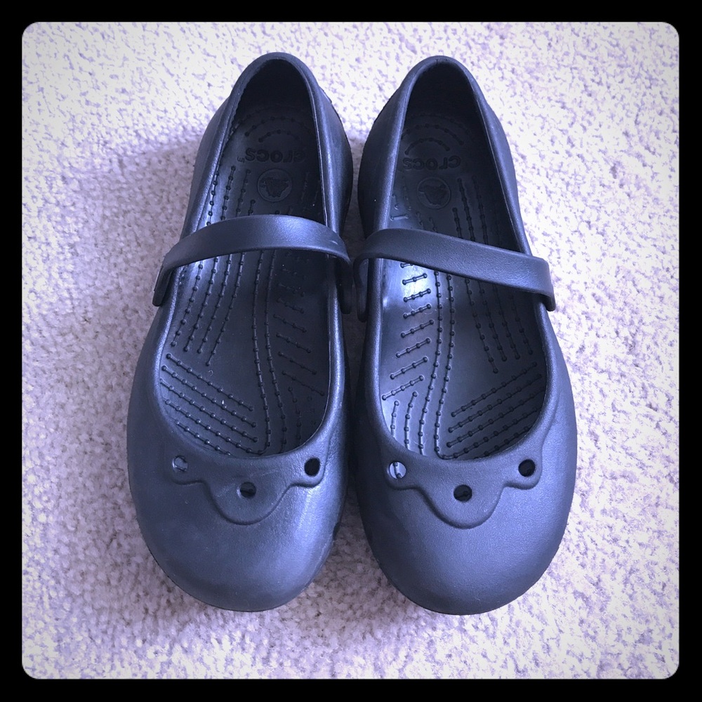 ❤️ Girls Crocs Mary Janes Size 3